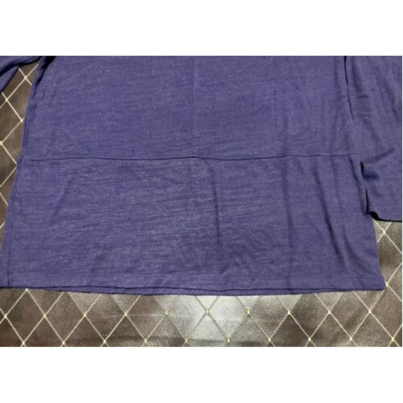 Liz Claiborne Women's Purple Sweater with 3/4 Sleeves - Size PM - Picture 4 of 8